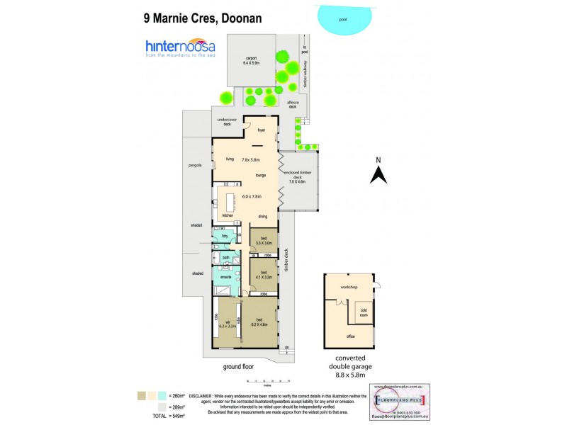 9 Marnie Crescent, Doonan QLD 4562 Floorplan