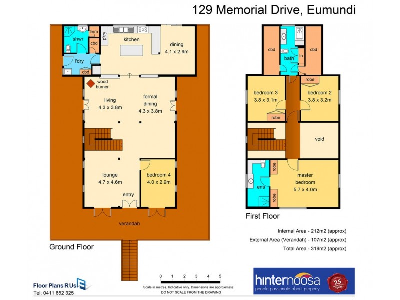 129 Memorial Drive, Eumundi QLD 4562 Floorplan