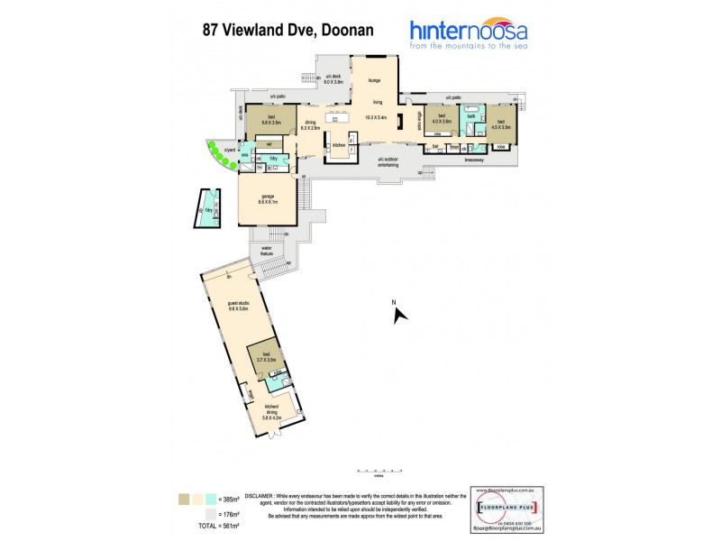 87 Viewland Drive, Doonan QLD 4562 Floorplan
