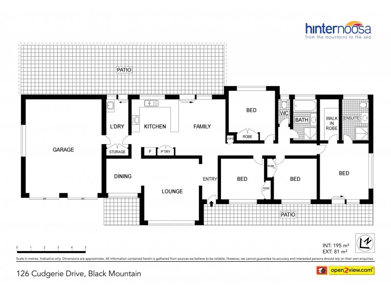 126 Cudgerie Drive, Black Mountain QLD 4563 Floorplan