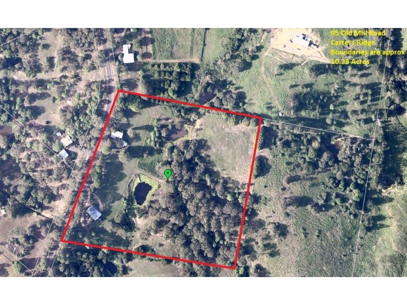 95 Old Mill Rd, Carters Ridge QLD 4563