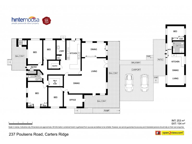 237 Poulsen Rd, Carters Ridge QLD 4563 Floorplan