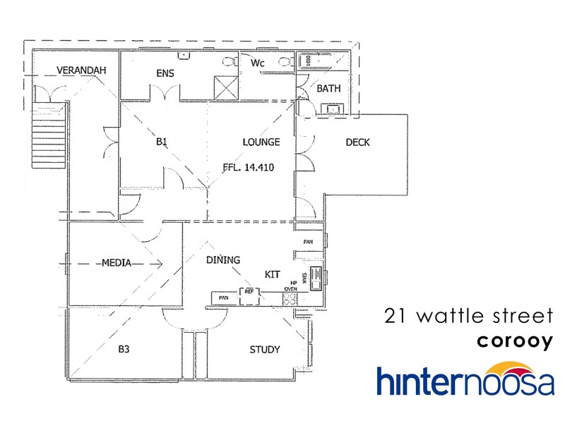 21 Wattle Street, Cooroy QLD 4563 Floorplan