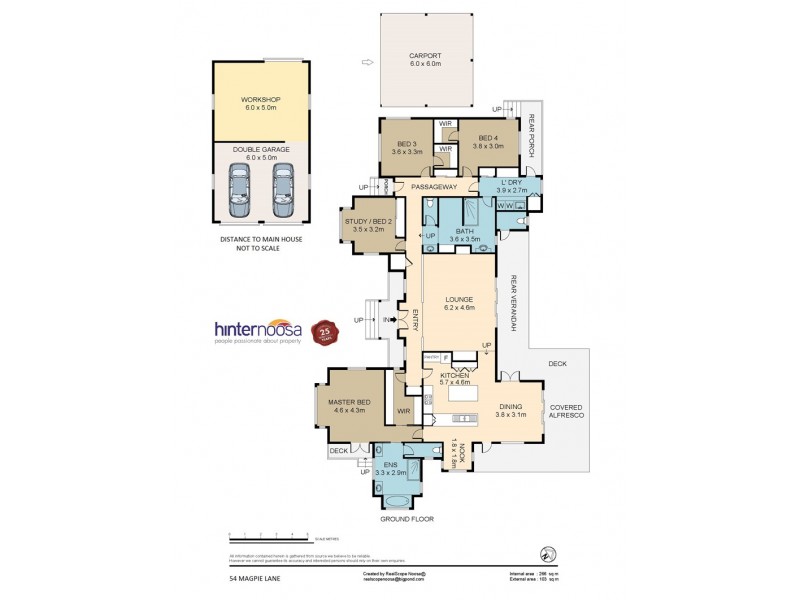 54 Magpie Lane, Black Mountain QLD 4563 Floorplan