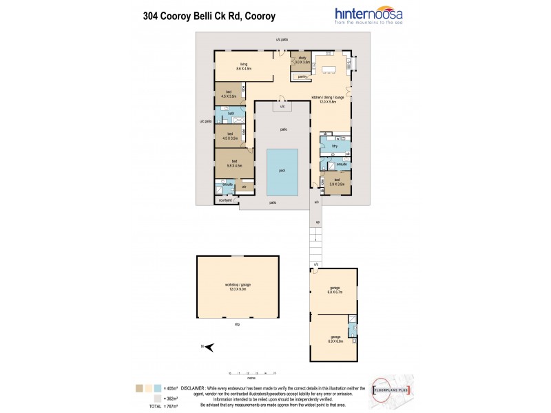 304 Cooroy Belli Creek Rd, Cooroy QLD 4563 Floorplan
