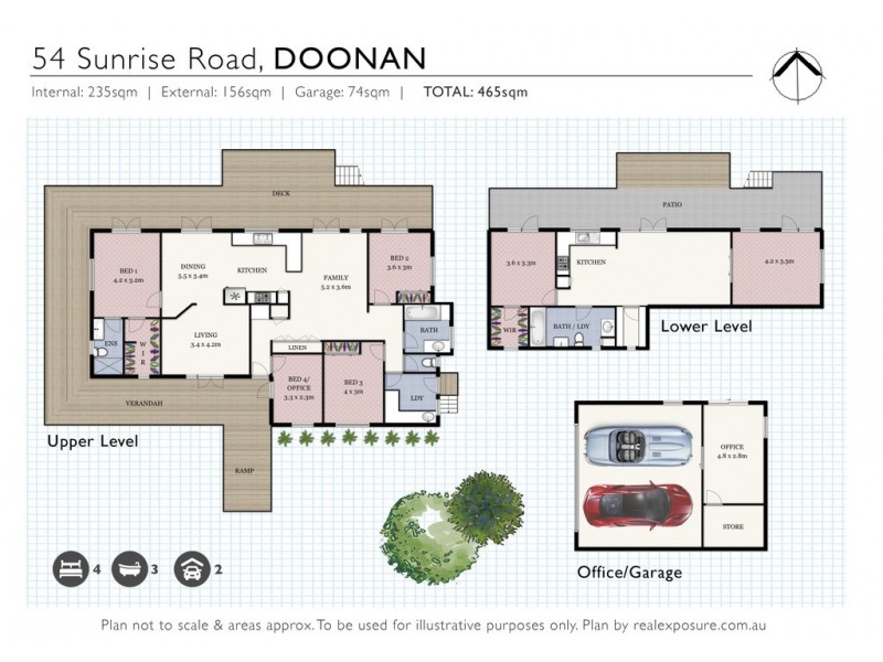 54 Sunrise Road, Eumundi QLD 4562 Floorplan