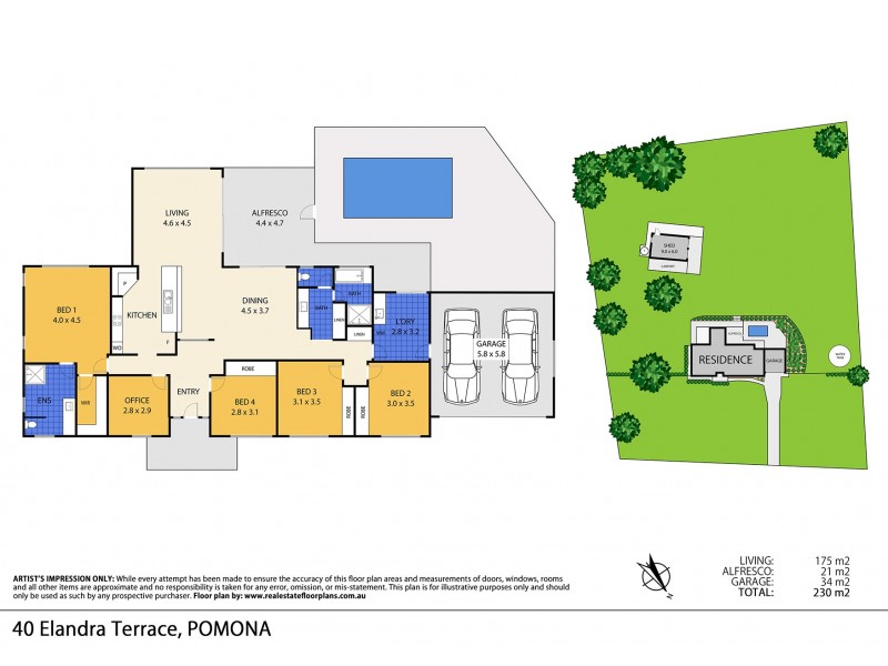 40 Elandra Terrace, Pomona QLD 4568 Floorplan
