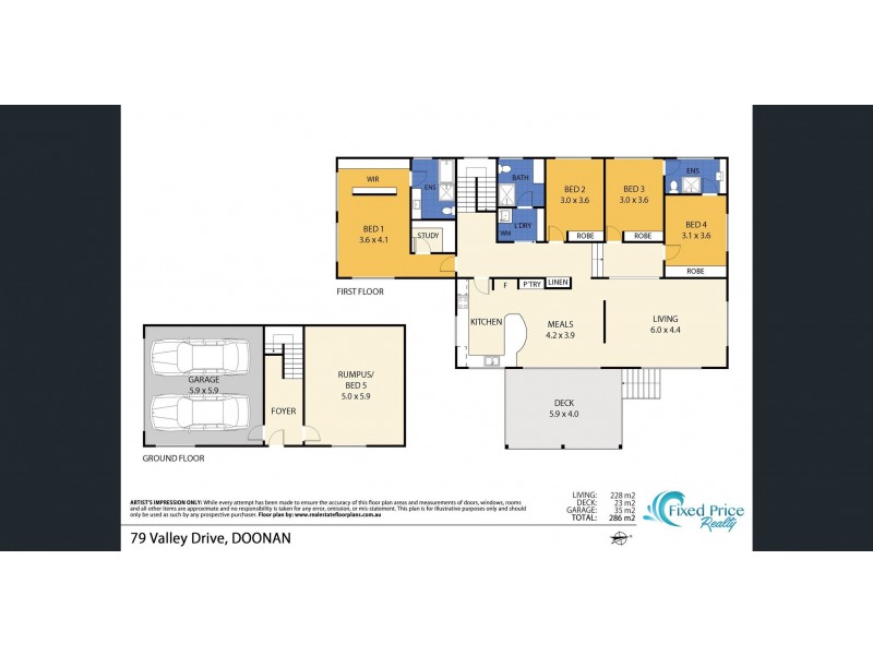 Doonan QLD 4562 Floorplan