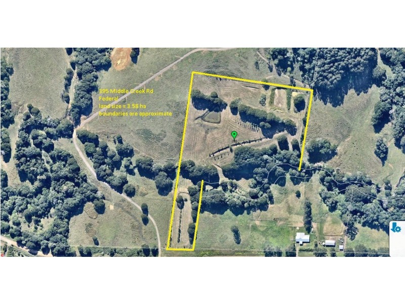 395 Middle Creek Rd, Federal QLD 4568