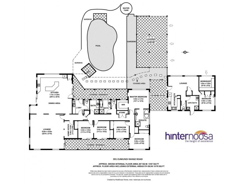 391 Eumundi Range Road, Eumundi QLD 4562 Floorplan