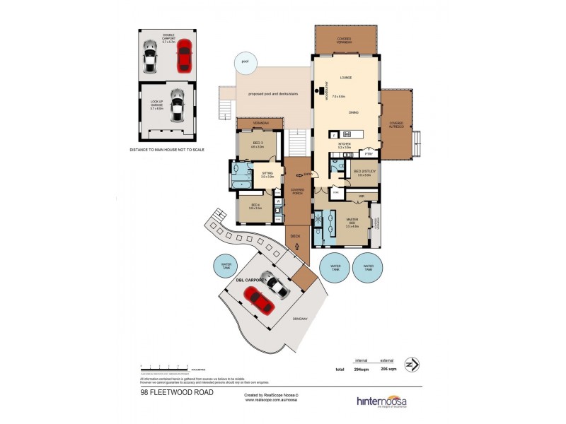 98 Fleetwood Rd, Belli Park QLD 4562 Floorplan
