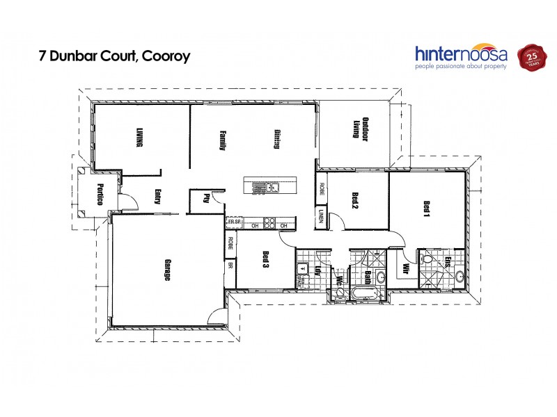 7 Dunbar Court, Cooroy QLD 4563 Floorplan