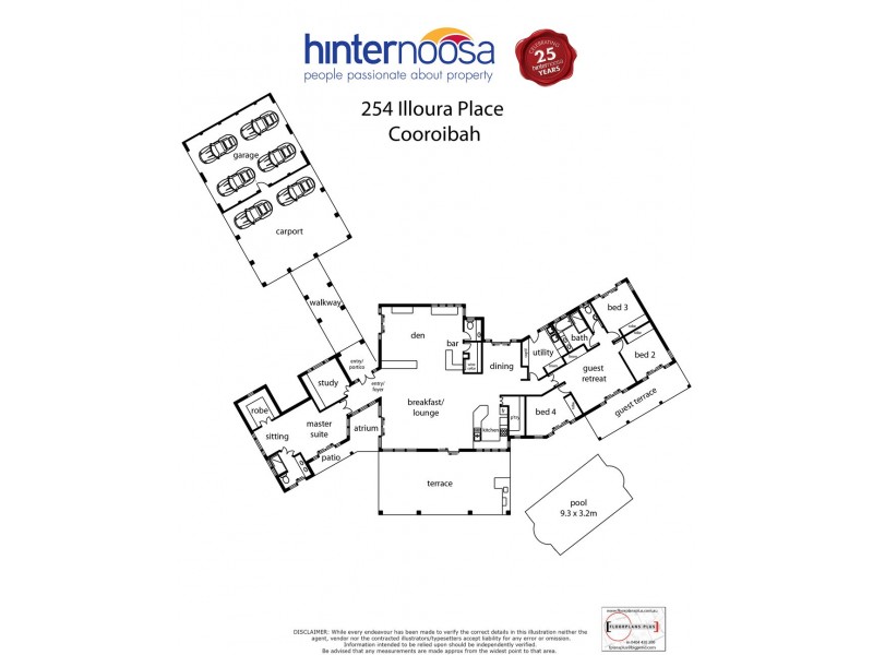 254 Illoura Place, Cooroibah QLD 4565 Floorplan