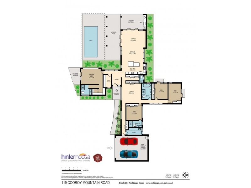 119 Cooroy Mountain Rd, Lake Macdonald QLD 4563 Floorplan