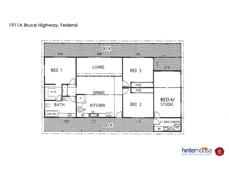 1911A Bruce Highway, Federal QLD 4568 Floorplan