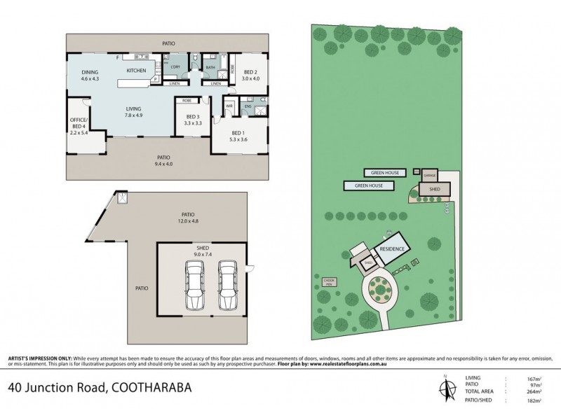 40 Junction Road, Cootharaba QLD 4565 Floorplan