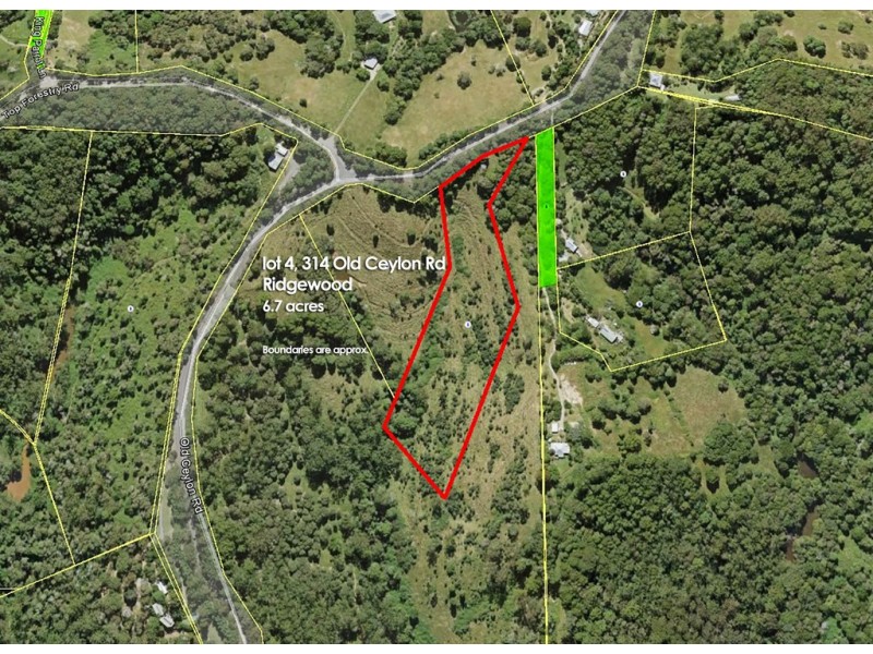 Lot 4 / 314 Old Ceylon Rd, Ridgewood QLD 4563