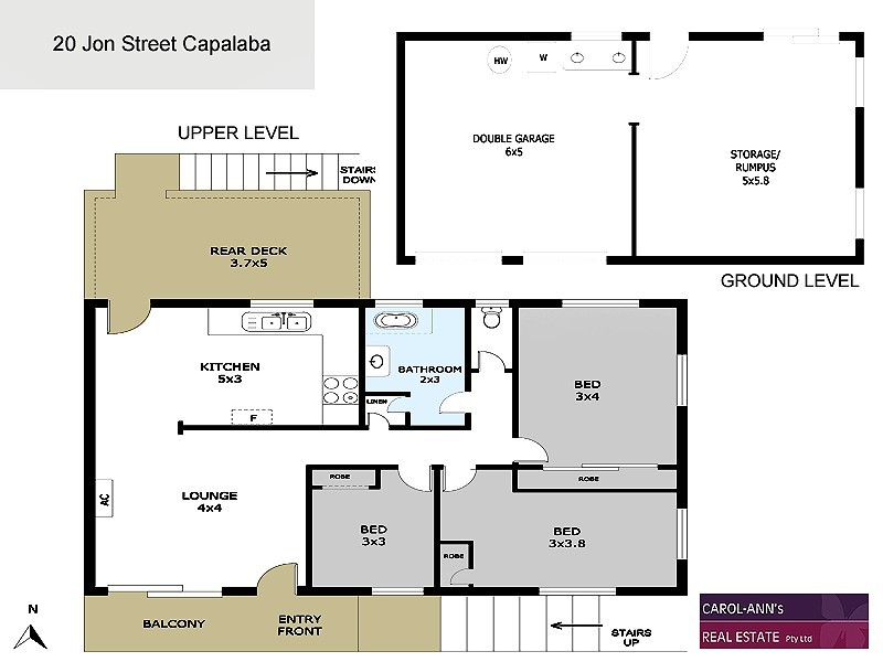 20 Jon Street, Capalaba QLD 4157 Floorplan