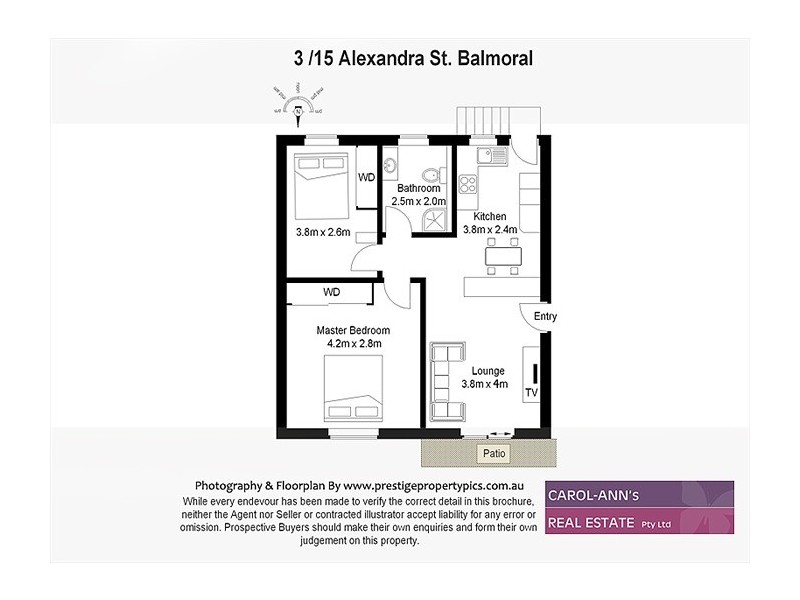 3/15 Alexandra Street, Balmoral QLD 4171
