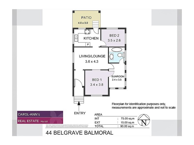 44 Belgrave Street, Balmoral QLD 4171 Floorplan