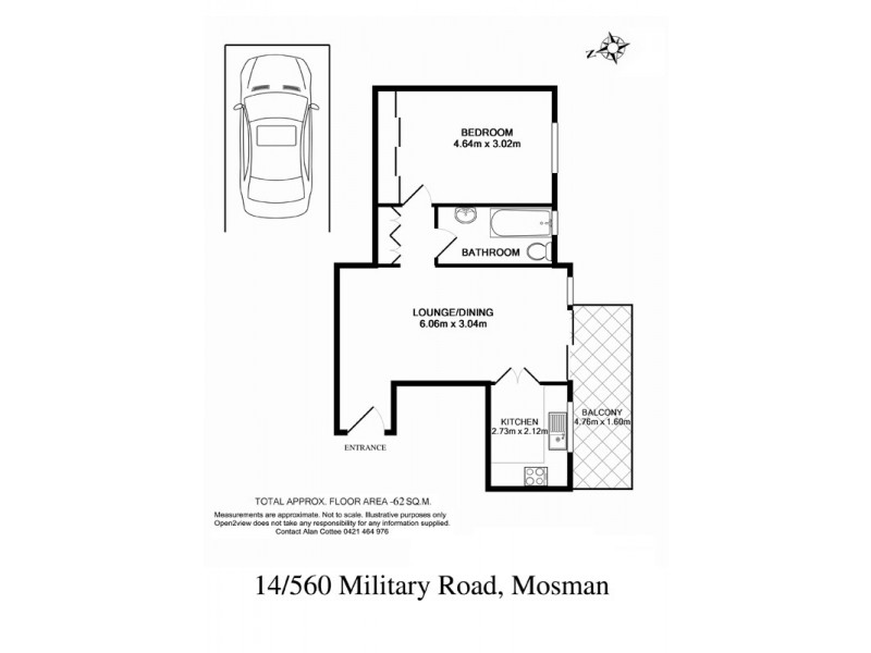 14/560 Military Road, Mosman NSW 2088