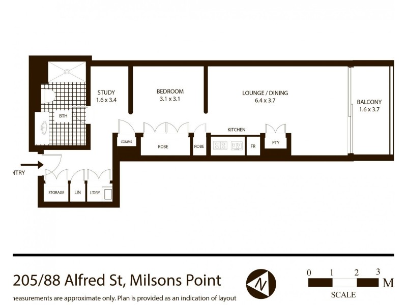 205/88 Alfred Street, Milsons Point NSW 2061