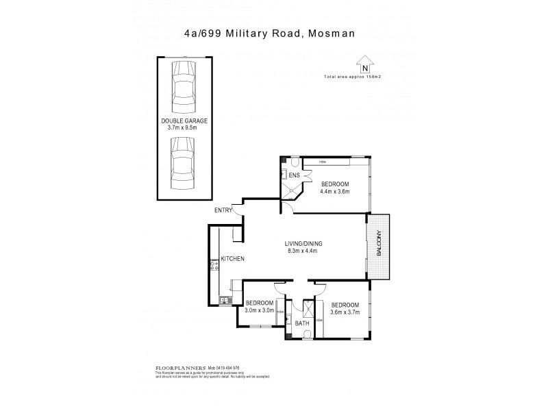 4a/699 Military Road, Mosman NSW 2088