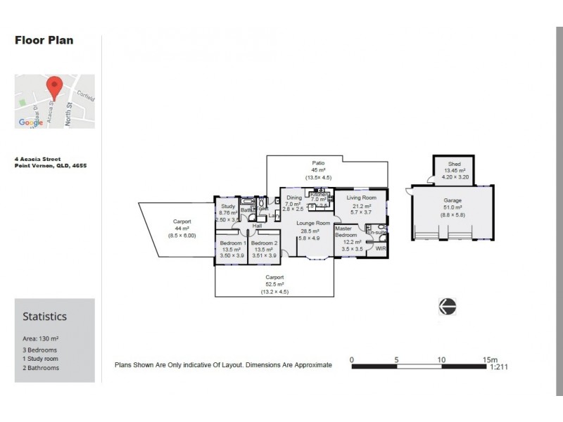 4 Acacia Street, Point Vernon QLD 4655 Floorplan