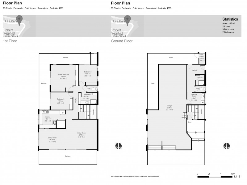 88 Esplanade, Point Vernon QLD 4655 Floorplan