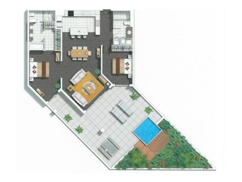 107/468 Esplanade, Torquay QLD 4655 Floorplan