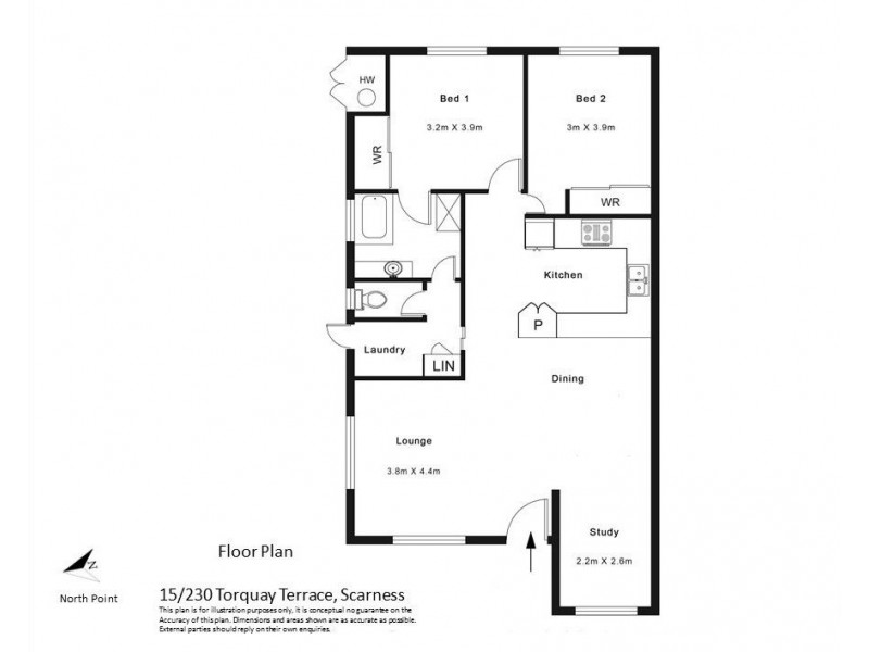15/230 Torquay Terrace, Torquay QLD 4655 Floorplan