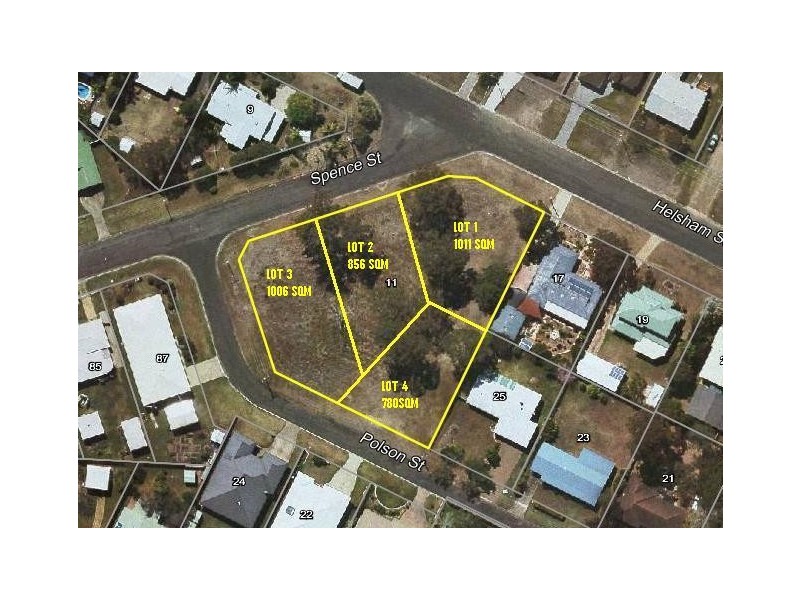Lots 1-4 Helsham Street, Point Vernon QLD 4655