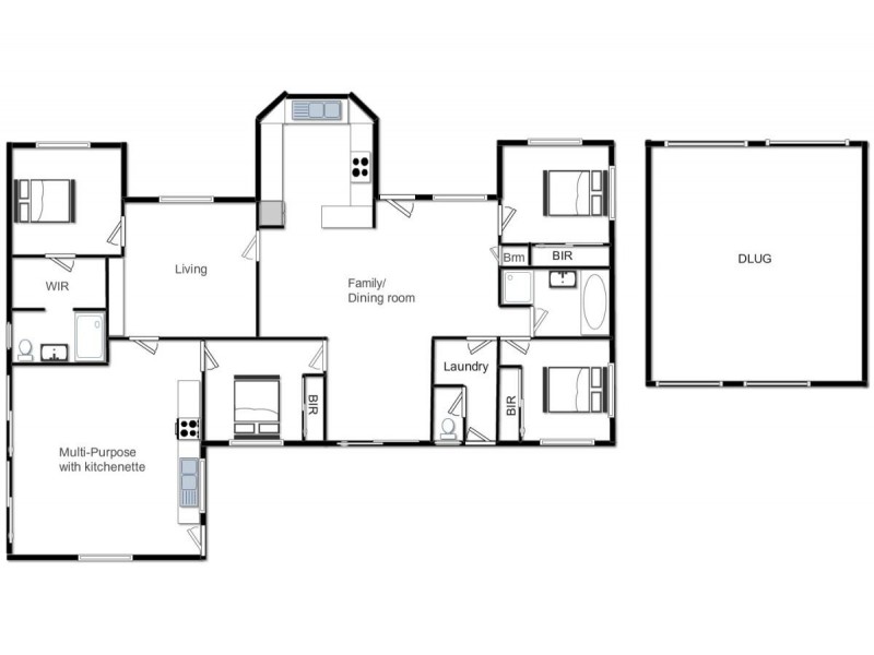 7 Marcocci Street, Urraween QLD 4655 Floorplan