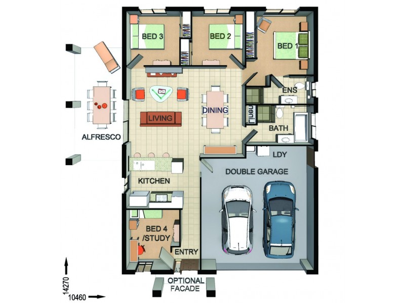 00 Cumberland Crt, Point Vernon QLD 4655 Floorplan