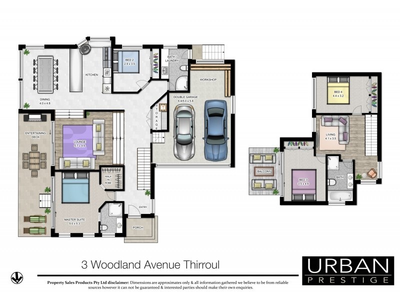 3 Woodland Avenue, Thirroul NSW 2515 Floorplan