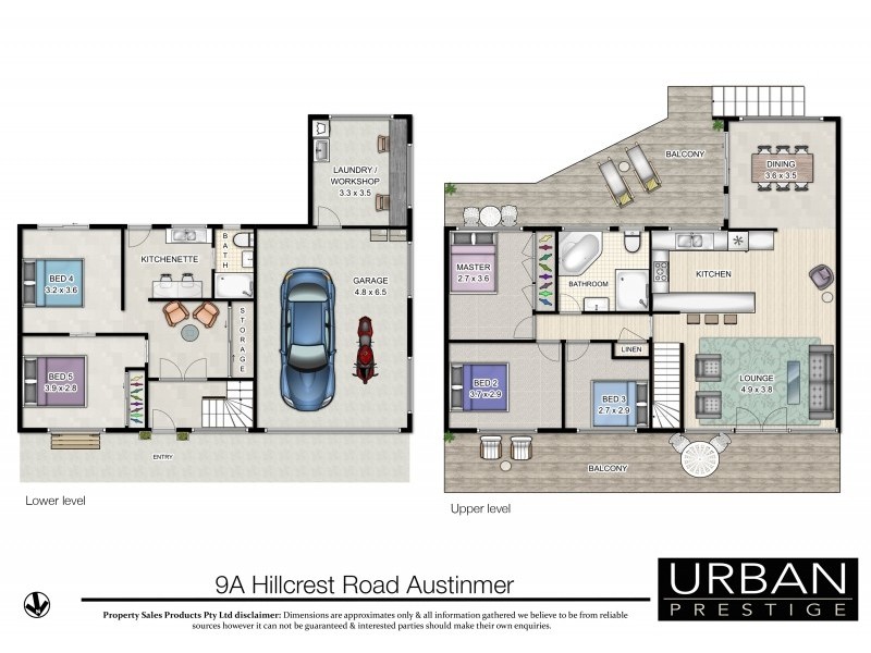 9A Hillcrest Road, Austinmer NSW 2515 Floorplan