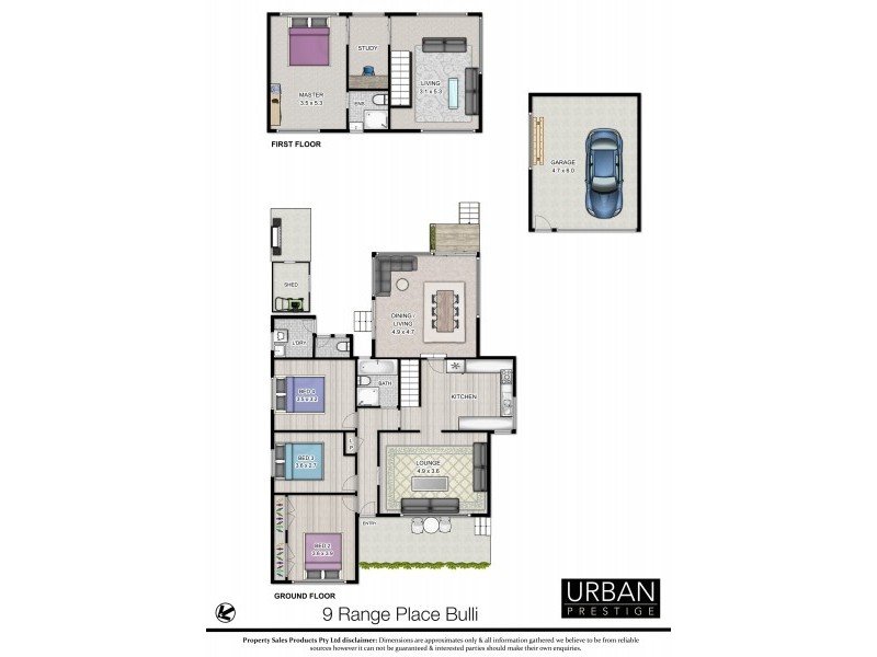 9 Range Place, Bulli NSW 2516 Floorplan
