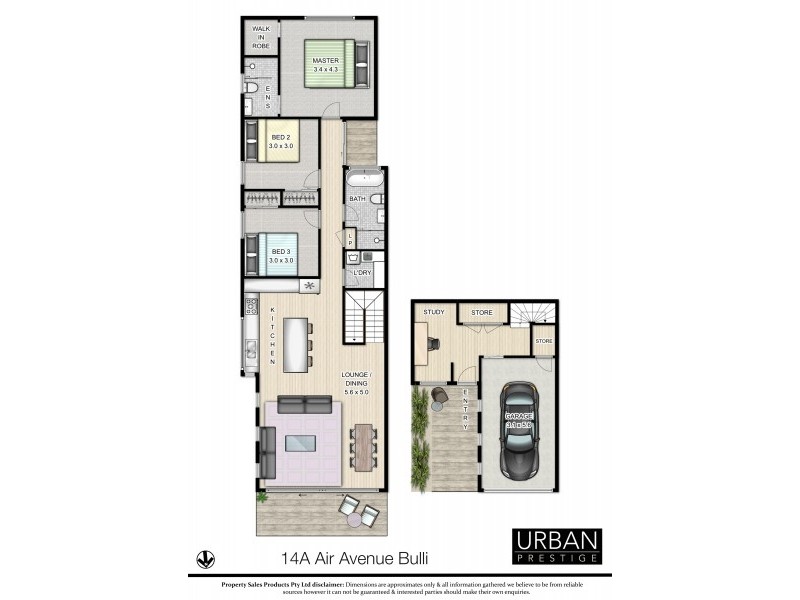 14A Air Avenue, Bulli NSW 2516 Floorplan