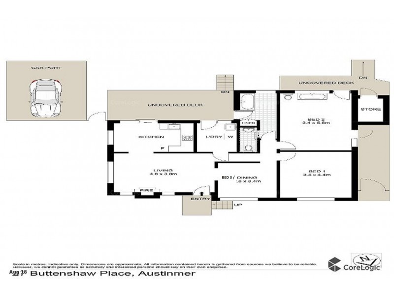27 Buttenshaw Place, Austinmer NSW 2515 Floorplan