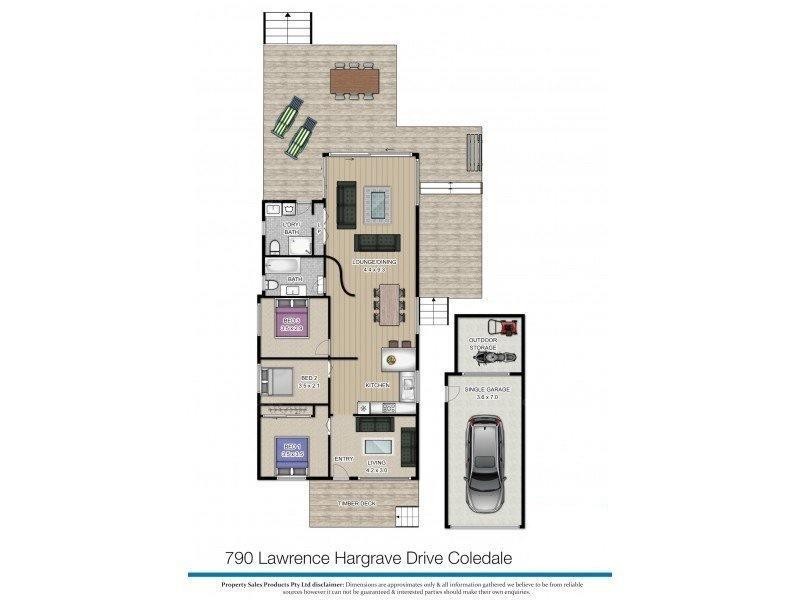790 Lawrence Hargrave Drive, Coledale NSW 2515 Floorplan