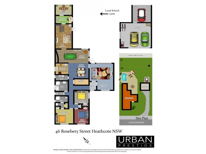 46 Rosebery Street, Heathcote NSW 2233 Floorplan