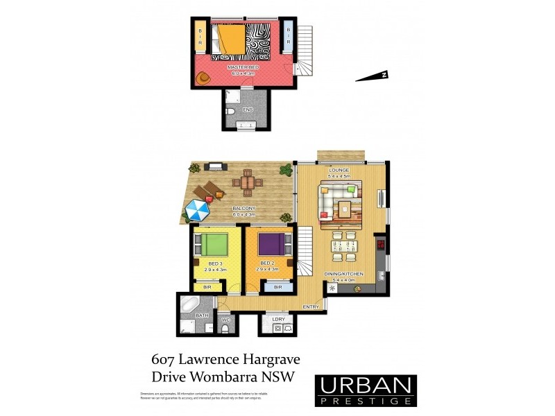 607 Lawrence Hargrave Drive, Wombarra NSW 2515 Floorplan