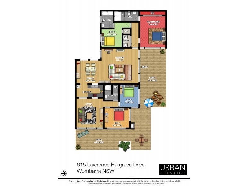 615 Lawrence Hargrave Drive, Wombarra NSW 2515 Floorplan