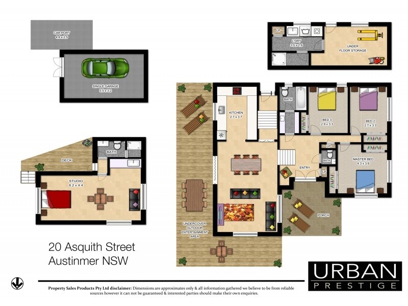 20 Asquith Street, Austinmer NSW 2515 Floorplan