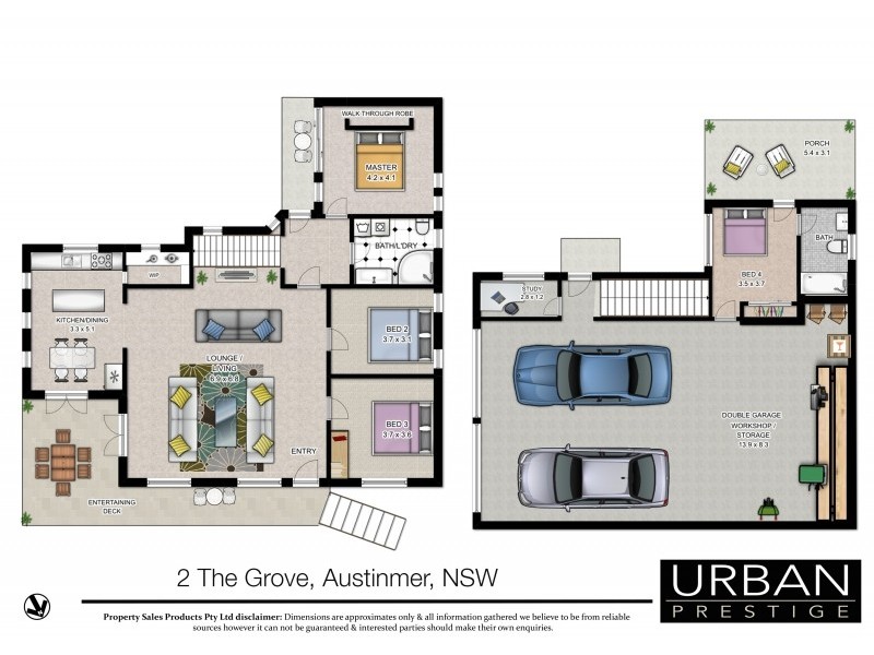 2 The Grove, Austinmer NSW 2515 Floorplan