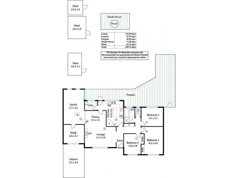 19 Bowen Road, Tea Tree Gully SA 5091 Floorplan