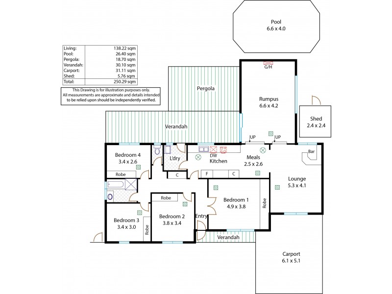 498 Bridge Road, Para Hills West SA 5096 Floorplan