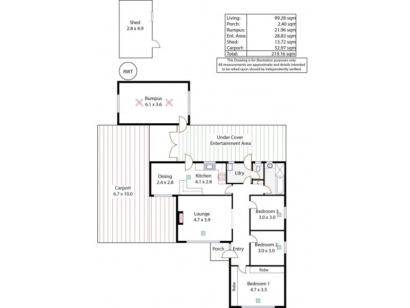 35 Francis Street, St Agnes SA 5097 Floorplan
