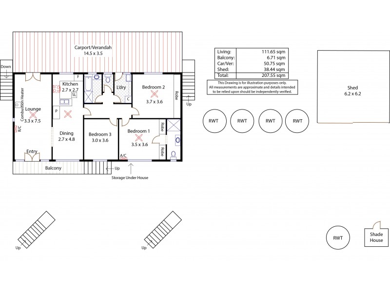 242 Alexander Avenue, Bibaringa SA 5118 Floorplan