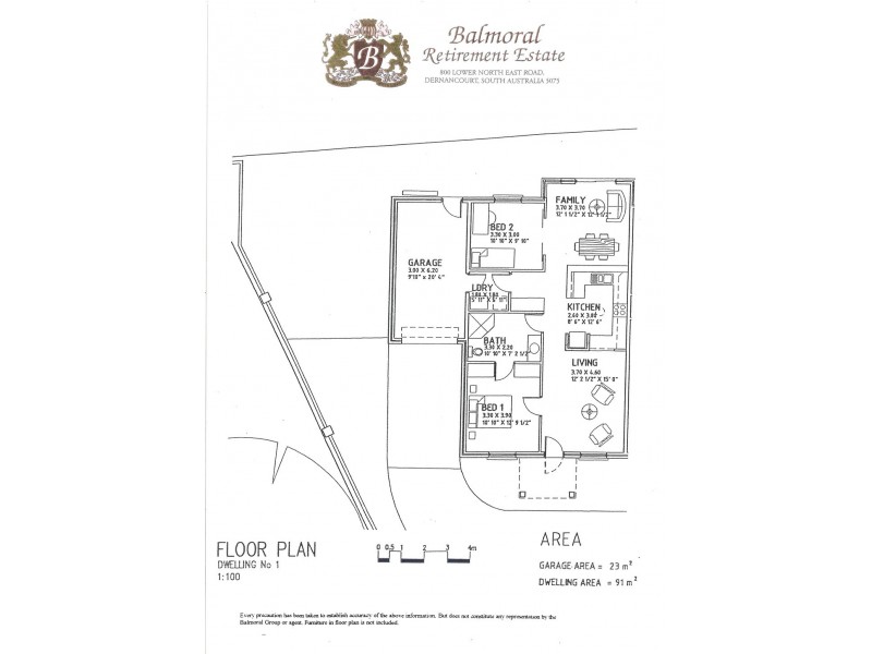 Unit 1/800 Lower North East Road, Dernancourt SA 5075 Floorplan